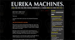 Desktop Screenshot of eurekamachines.com